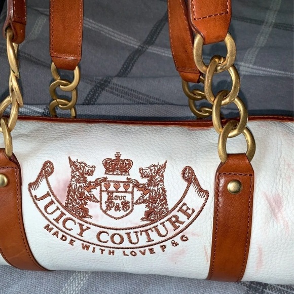 SOLD Juicy Couture Barrel Bag and Chain Belt Bundle - Picture 7 of 12